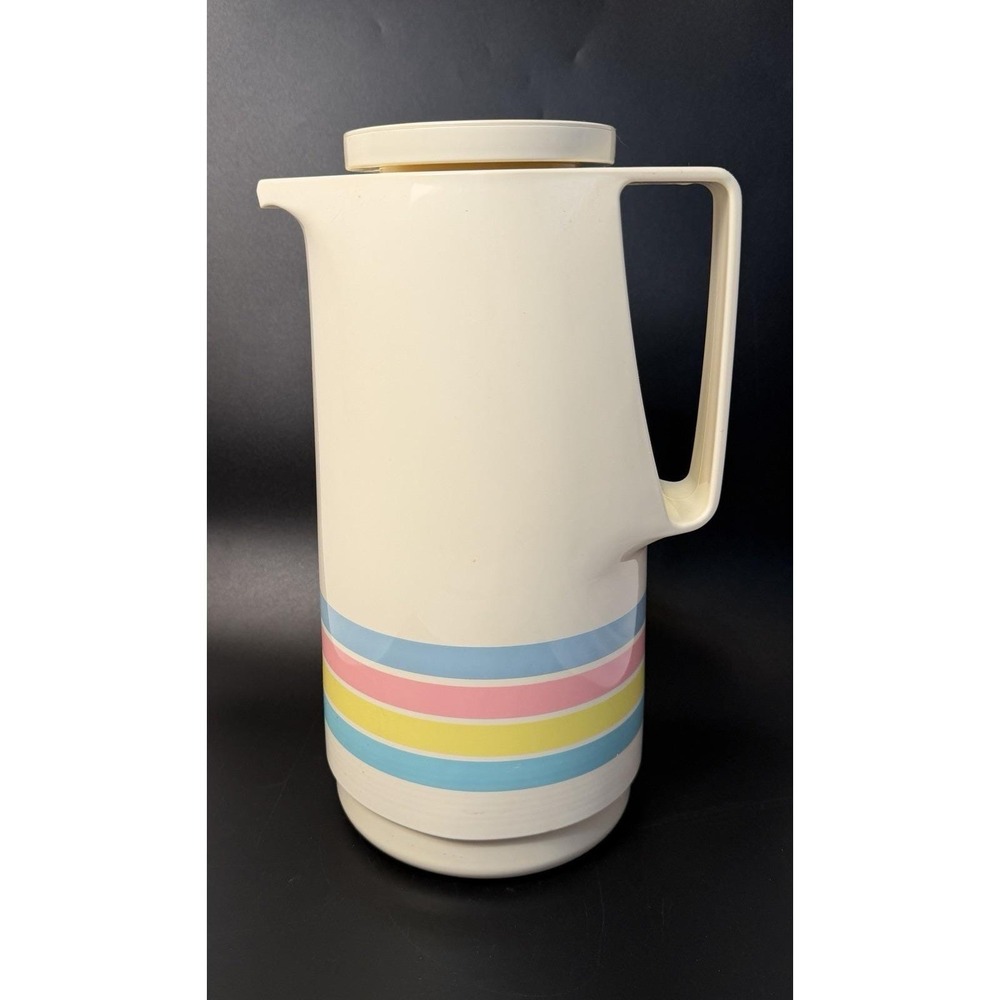Vintage 1980's Thermos Patio Butler Coffee Carafe No 790 Martha Pattern - EXC!!